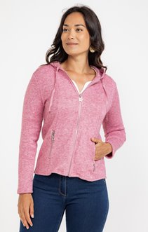Cardigan zippé