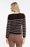 Cardigan rayé