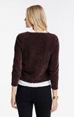 Cardigan maille chenille