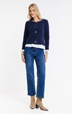 Cardigan maille chenille