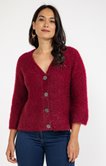 Cardigan manches pagode