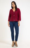 Cardigan manches pagode