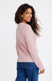 Cardigan maille fantaisie