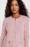 Cardigan maille fantaisie