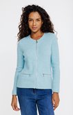 Cardigan maille fantaisie