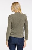 Cardigan matelassé bi-matière