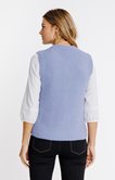 Cardigan zippé maille fantaisie