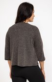 Cardigan maille brillante