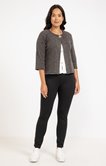 Cardigan maille brillante