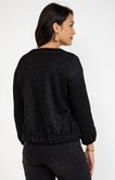 Cardigan maille bouclette