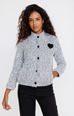 Pull maille fantaisie