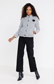 Pull maille fantaisie