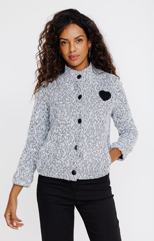 Pull maille fantaisie
