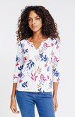Tee-shirt imprimé manches 3/4
