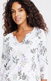 Tee-shirt imprimé manches 3/4