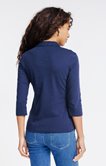 Tee-shirt uni manches 3/4