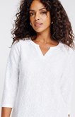 Tee-shirt uni manches 3/4