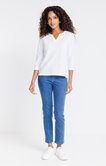 Tee-shirt uni manches 3/4