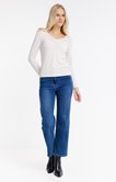 Tee-shirt uni manches longues