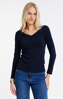 Tee-shirt uni manches longues