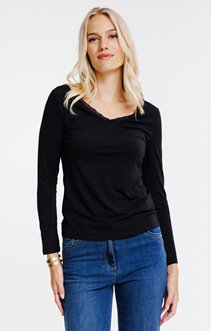Tee-shirt uni manches longues