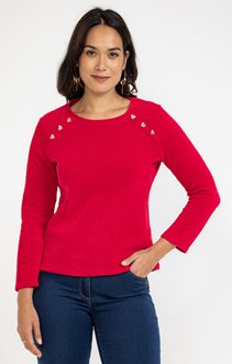 Tee-shirt uni manches longues