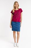Tee-shirt imprimé fleurs