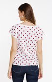 Tee-shirt imprimé avec col rond