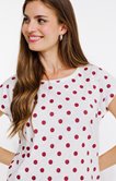 Tee-shirt imprimé avec col rond
