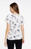 Tee-shirt imprimé col rond
