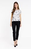 Tee-shirt imprimé col rond