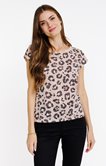 Tee-shirt imprimé col rond