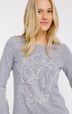 Tee-shirt broderie placée cornely