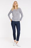 Tee-shirt broderie placée cornely