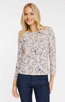 Tee-shirt imprimé col rond