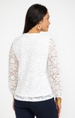 Tee-shirt en dentelle douce