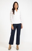 Tee-shirt en dentelle douce