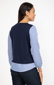 Tee-shirt 2-en-1 col rond