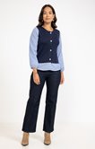 Tee-shirt 2-en-1 col rond