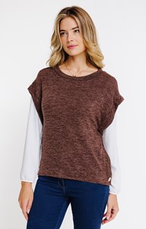 Tee-shirt 2-en-1