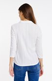 Tee-shirt 3/4 col polo