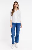 Tee-shirt 3/4 col polo