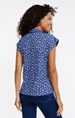 Tee-shirt imprimé col polo