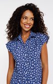 Tee-shirt imprimé col polo