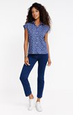 Tee-shirt imprimé col polo