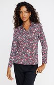 Tee-shirt col polo avec plis