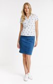 Tee-shirt imprimé col polo