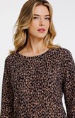 Tee-shirt col rond manches 3/4