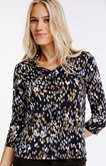 Tee-shirt col polo manches longues