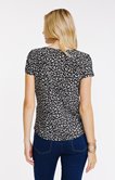 Tee-shirt col mao